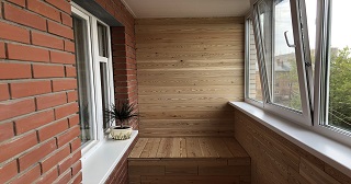 Отделка, остекление, утепление балконов в Сергиевом Посаде от 208 руб. м/2.